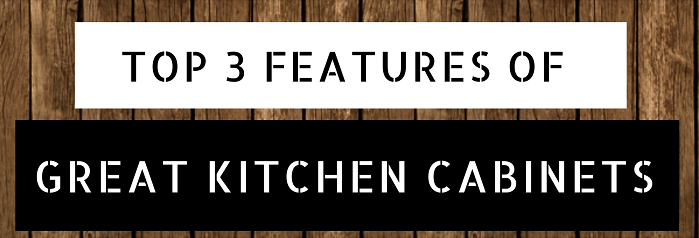 Great Kitchen Cabinets
