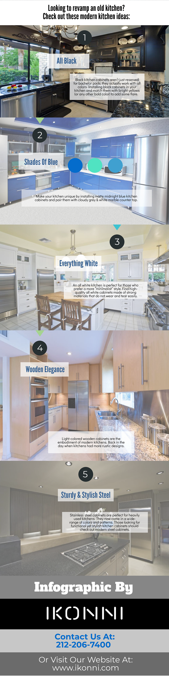 Looking to revamp an old kitchen? Check out these modern kitchen ideas: